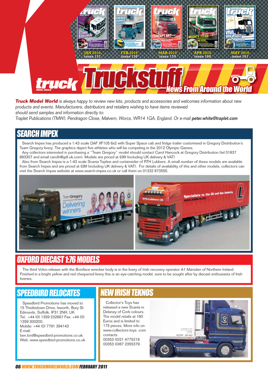 Model Car Truck Motorcycles World Preview Pages
