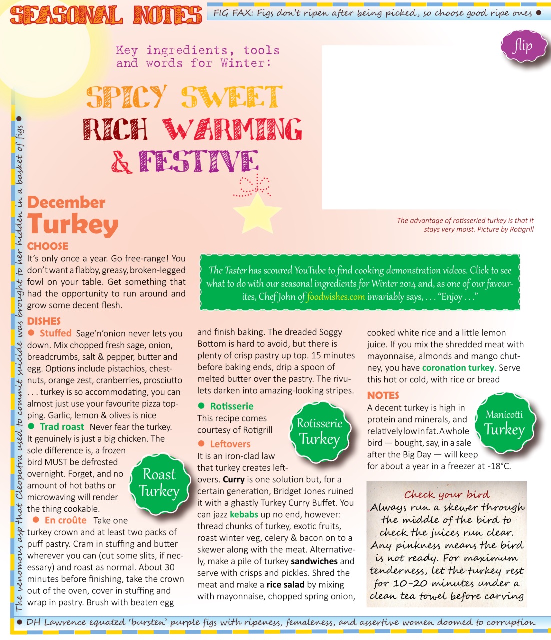 The Taster Magazine Preview Pages