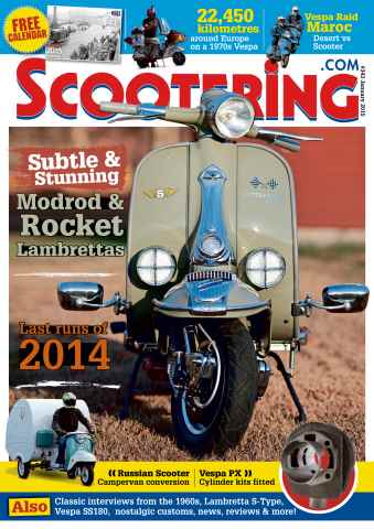 Scootering issue January 2015