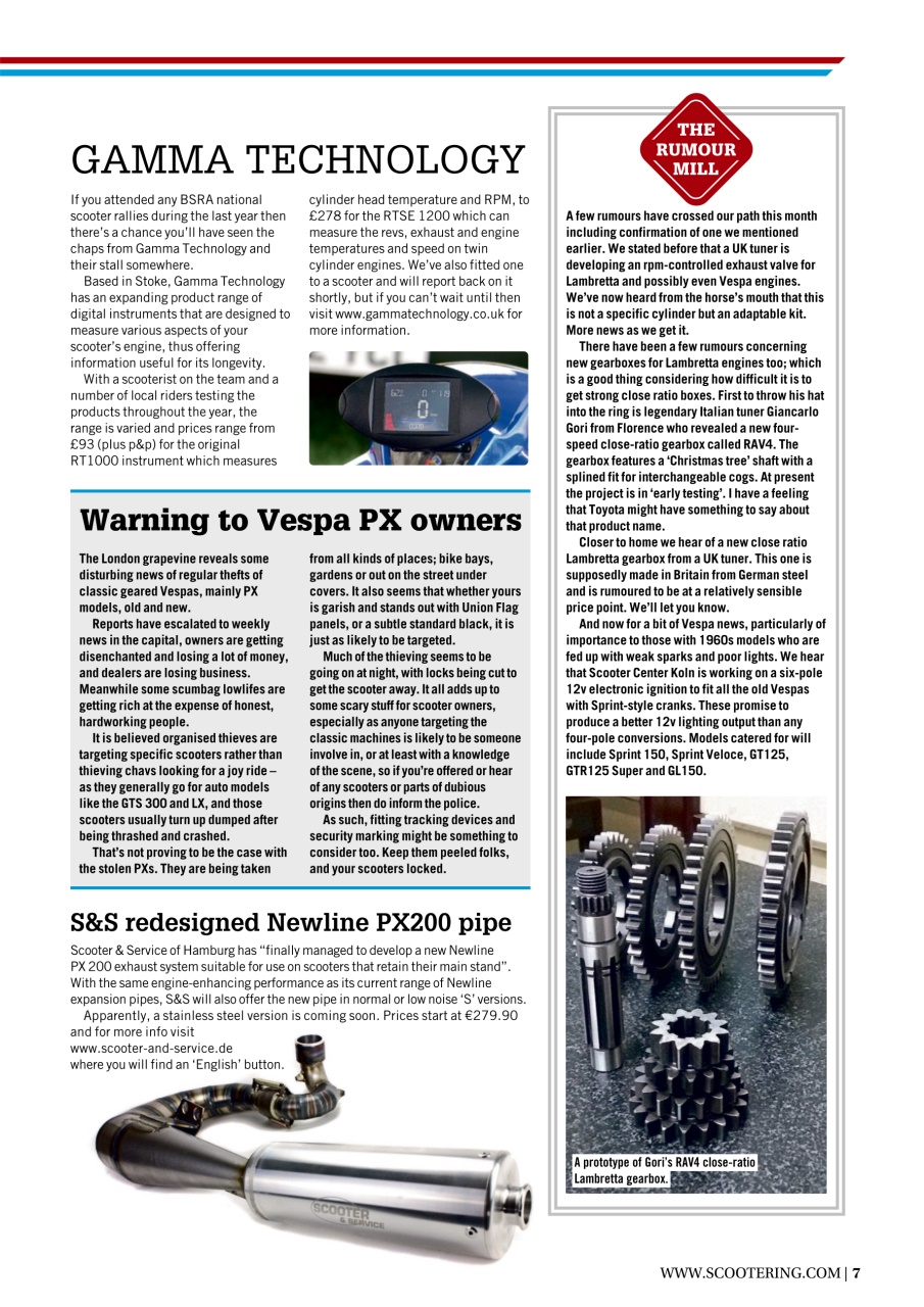 Scootering Preview Pages