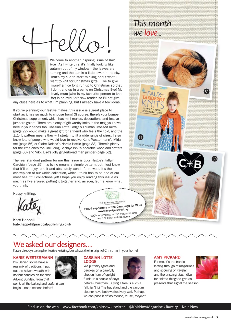 Knit Now Preview Pages