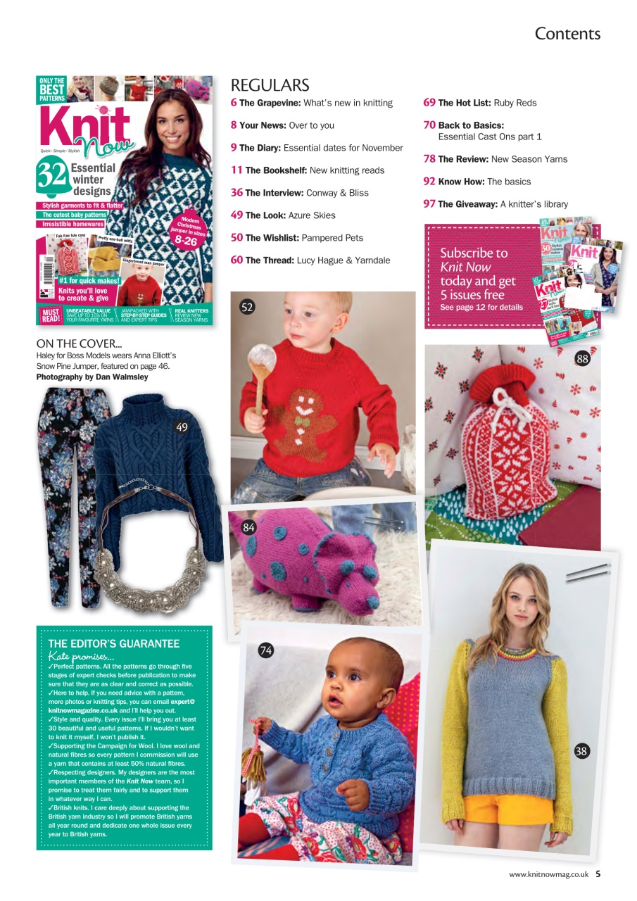 Knit Now Preview Pages