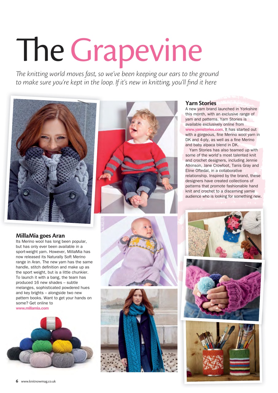 Knit Now Preview Pages