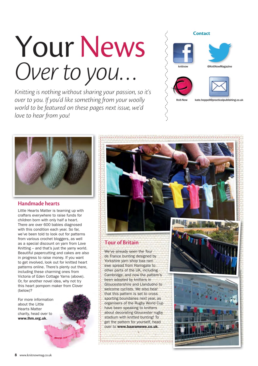 Knit Now Preview Pages
