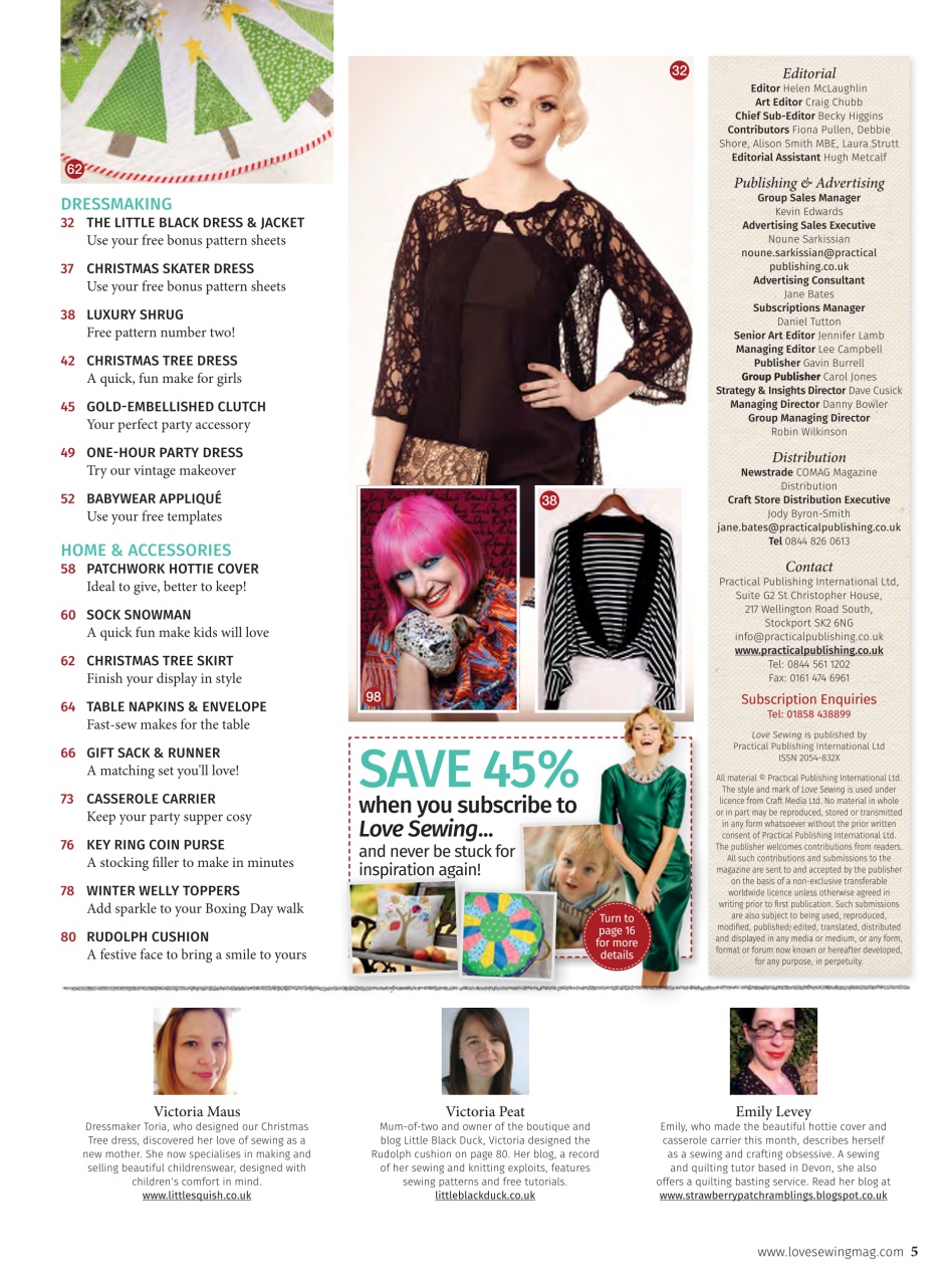 Love Sewing Preview Pages