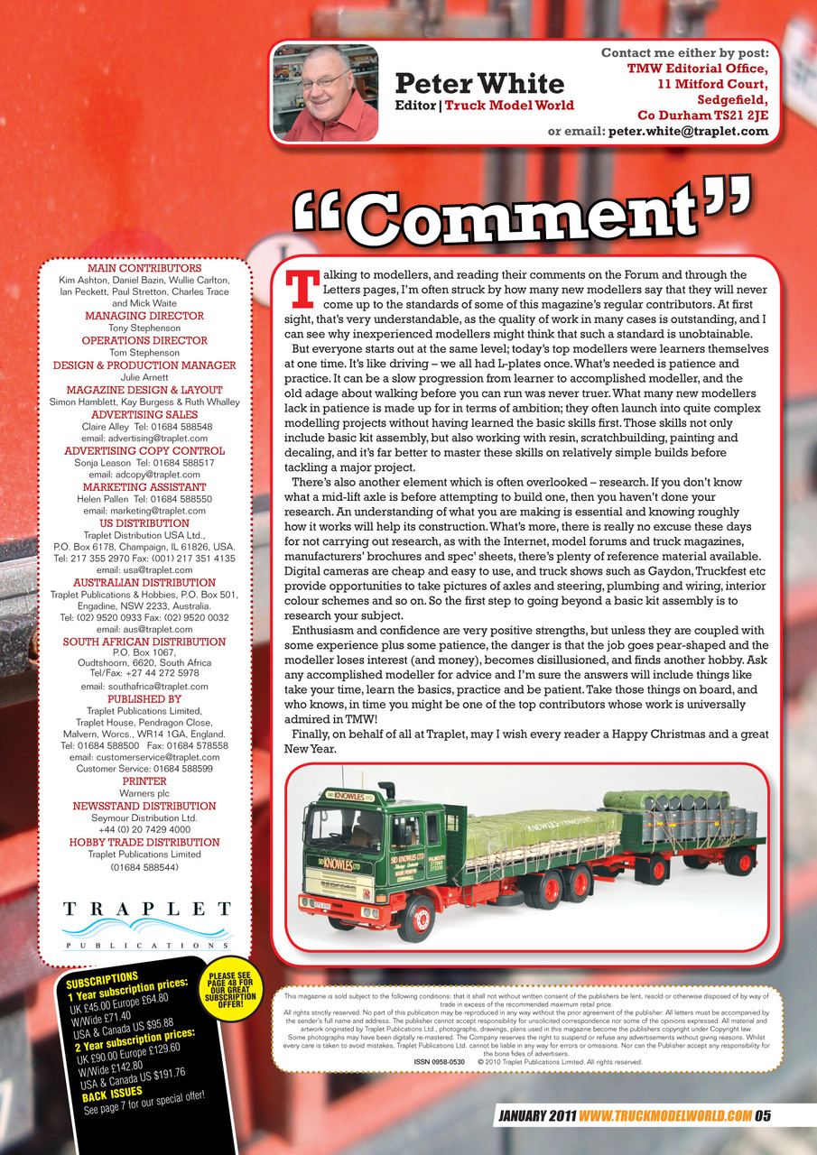 Model Car Truck Motorcycles World Preview Pages