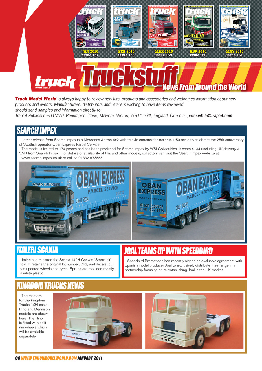 Model Car Truck Motorcycles World Preview Pages