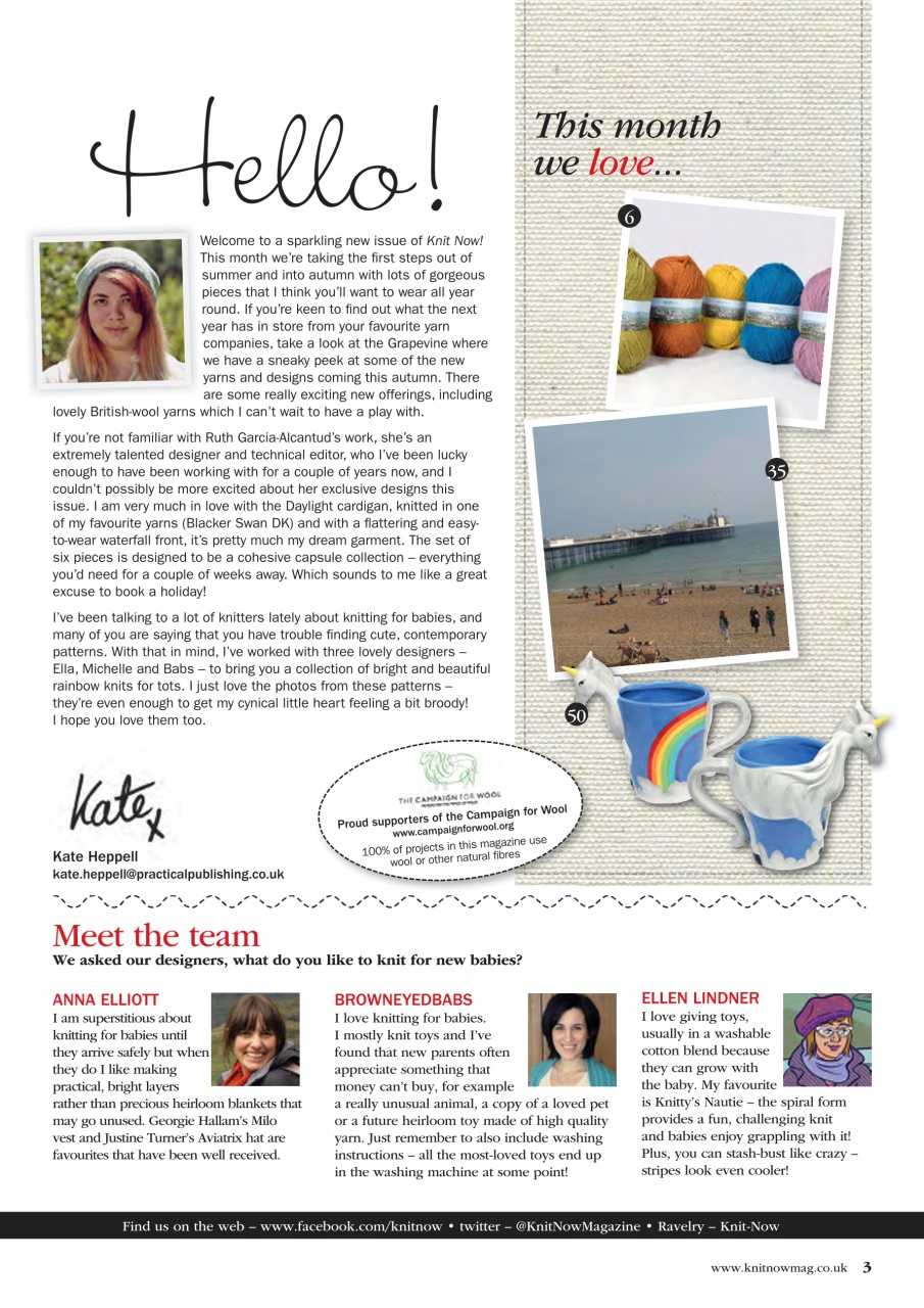 Knit Now Preview Pages