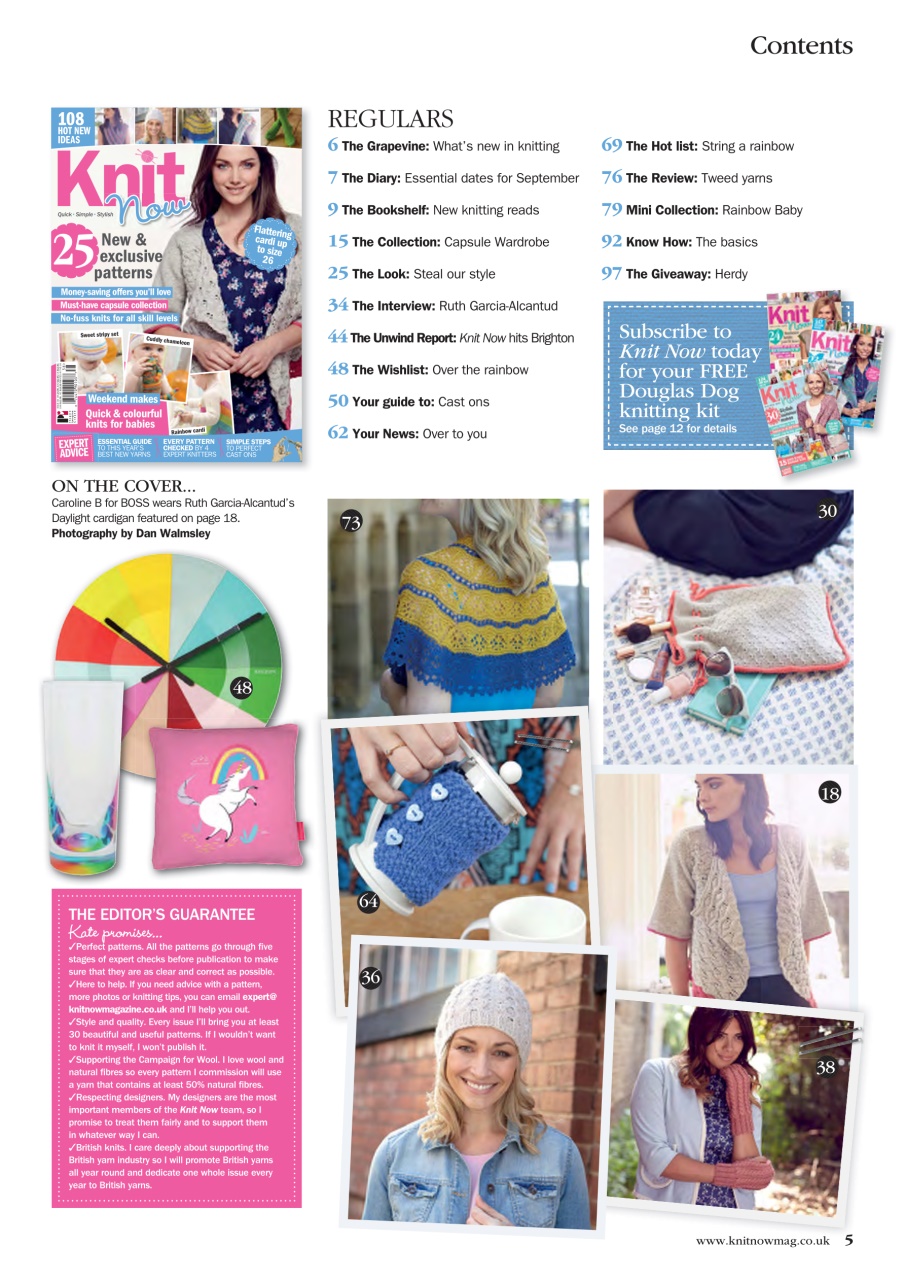 Knit Now Preview Pages