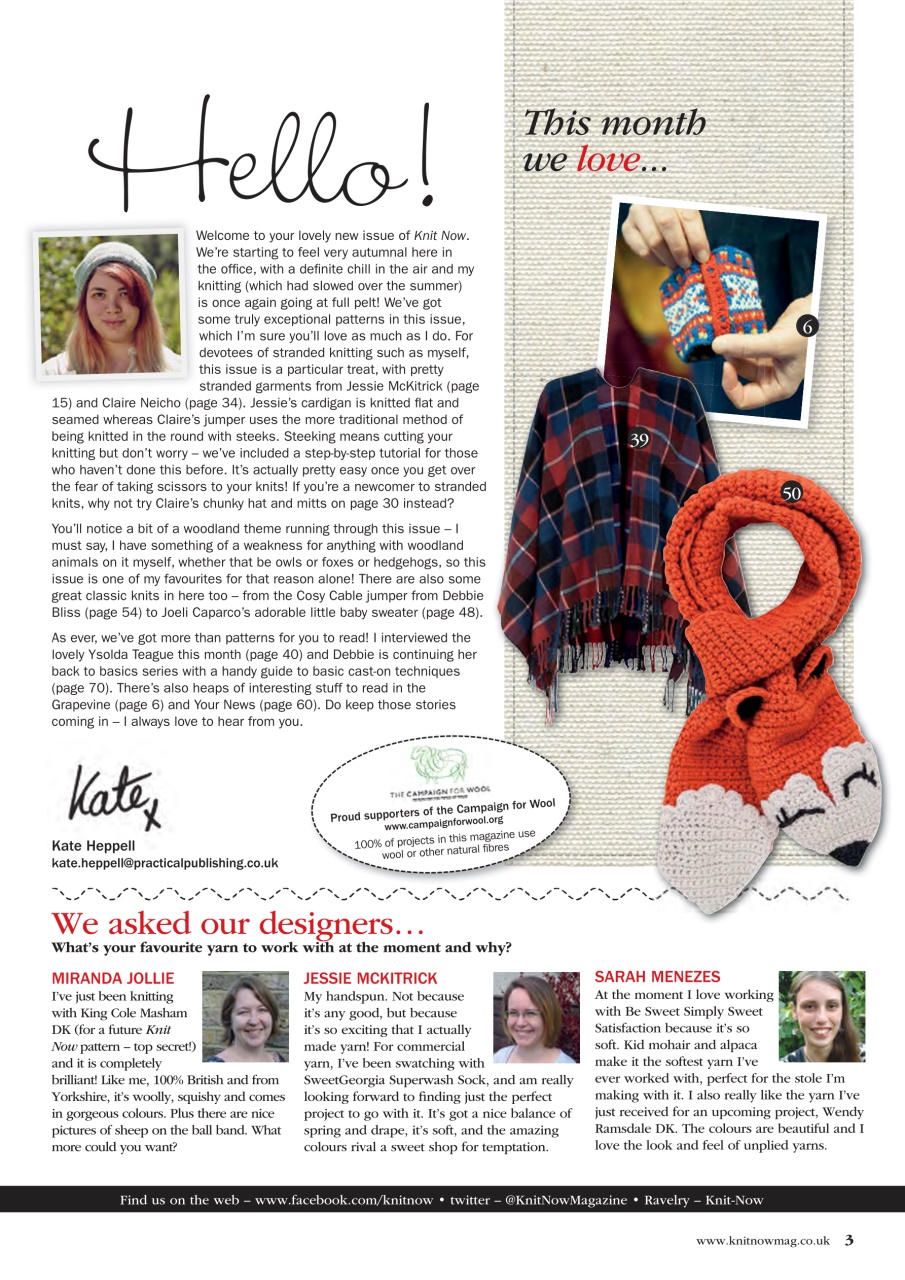 Knit Now Preview Pages