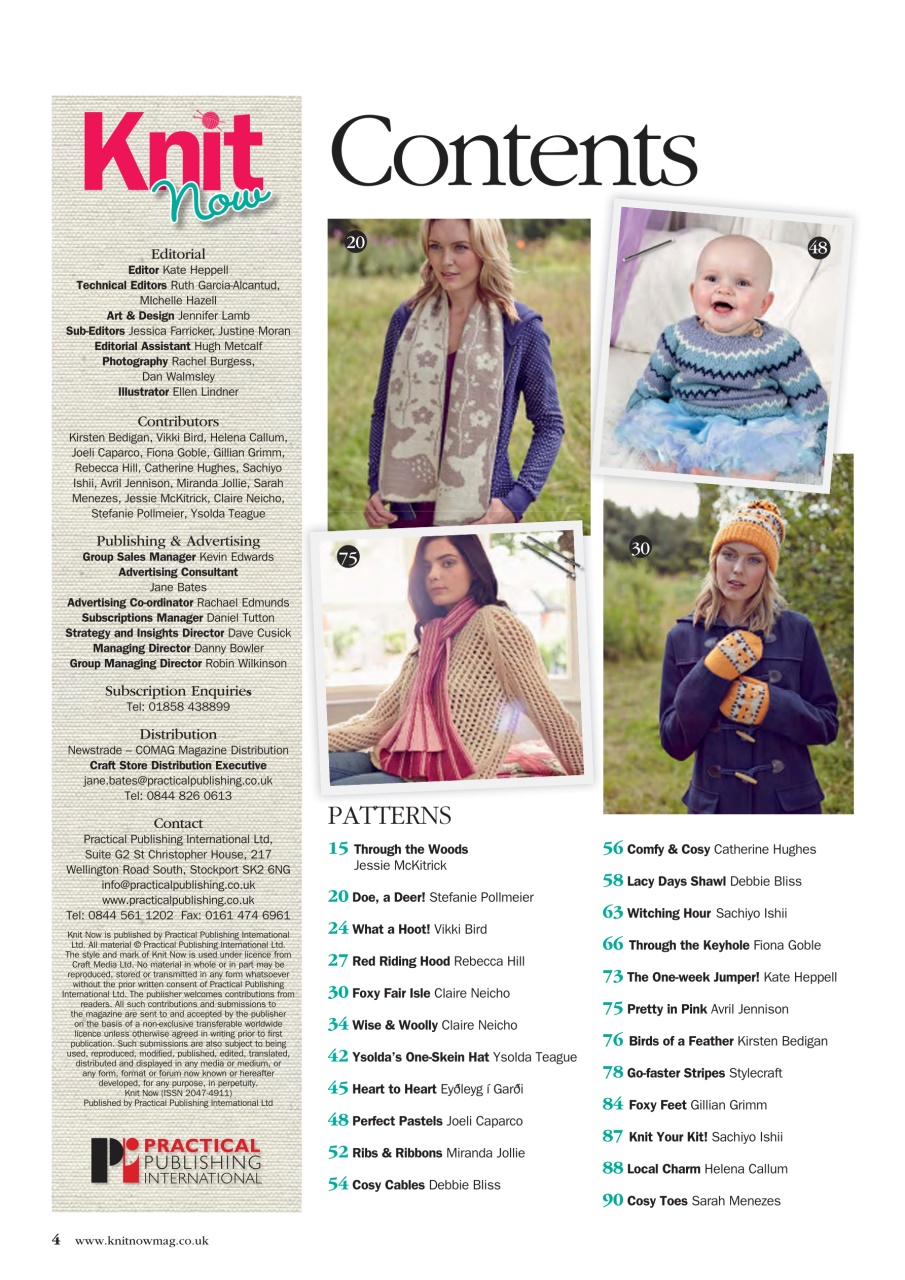 Knit Now Preview Pages