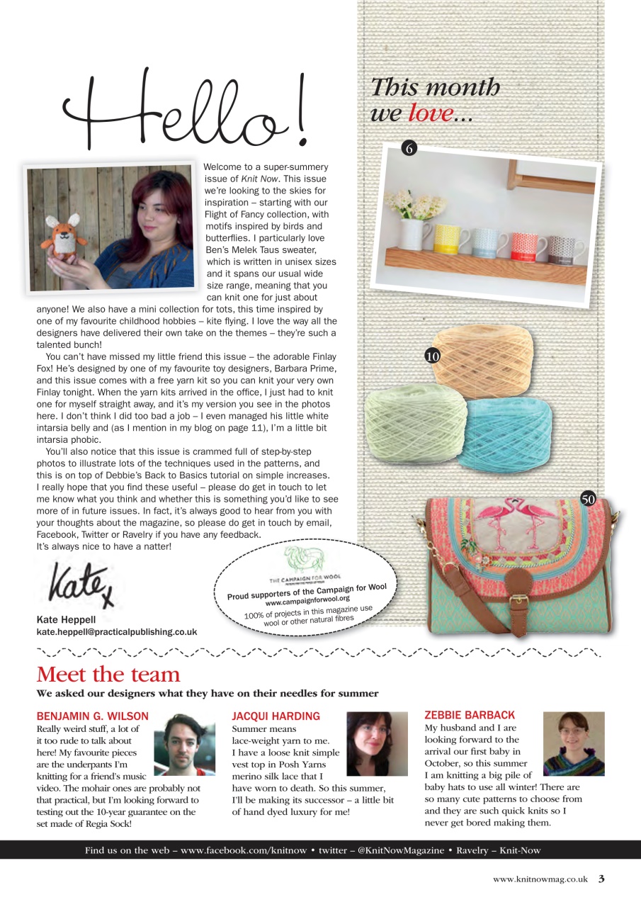 Knit Now Preview Pages