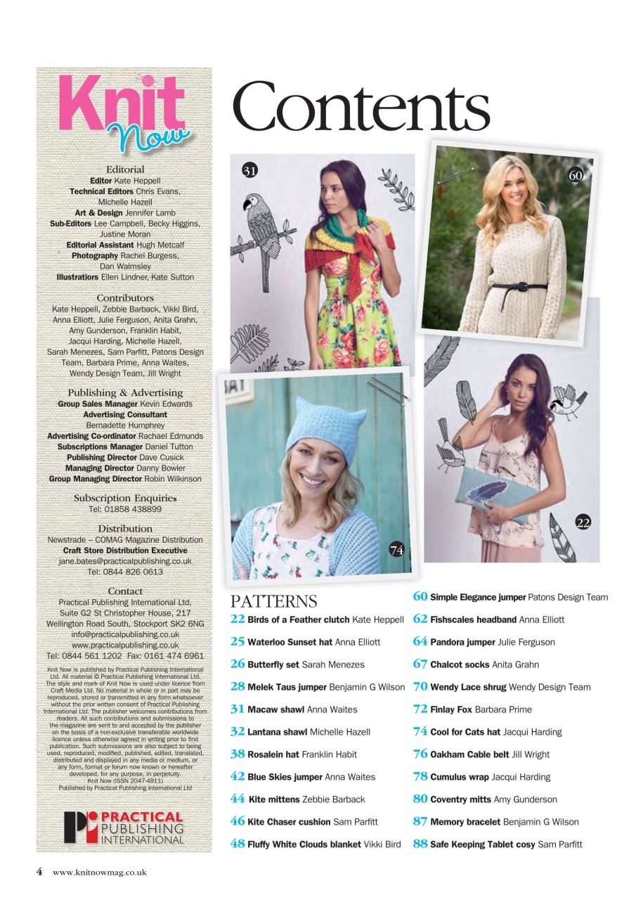 Knit Now Preview Pages