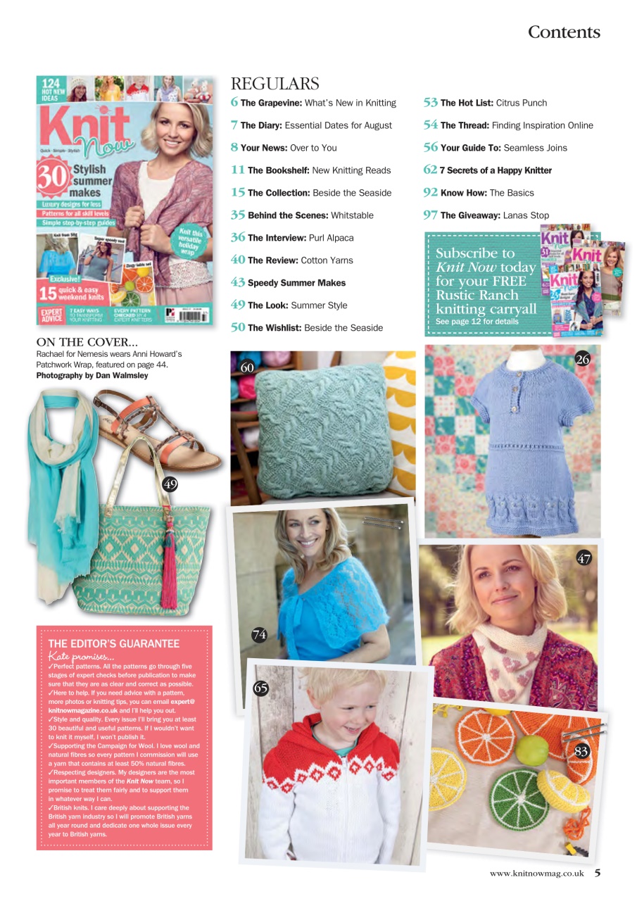 Knit Now Preview Pages