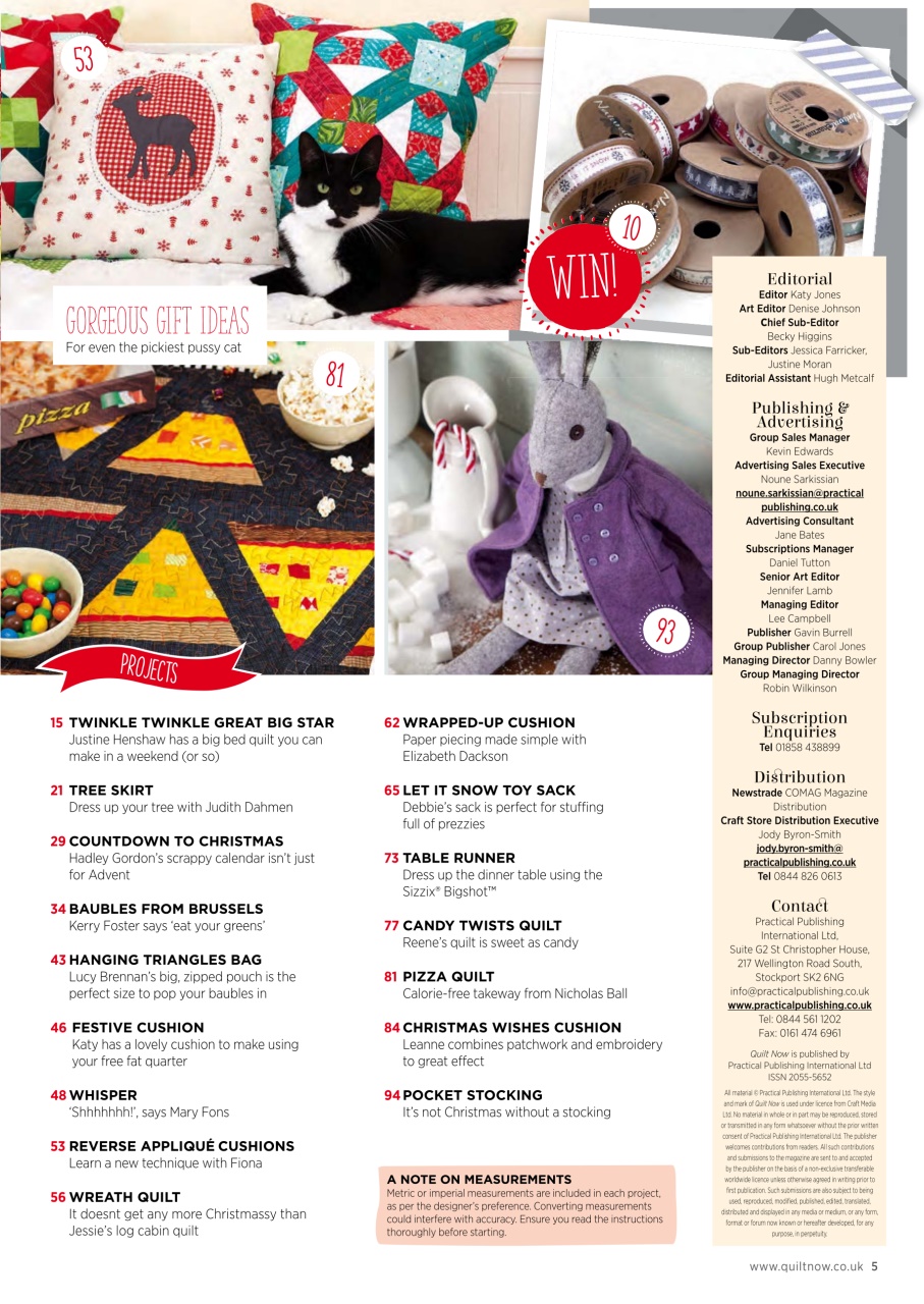 Quilt Now Preview Pages