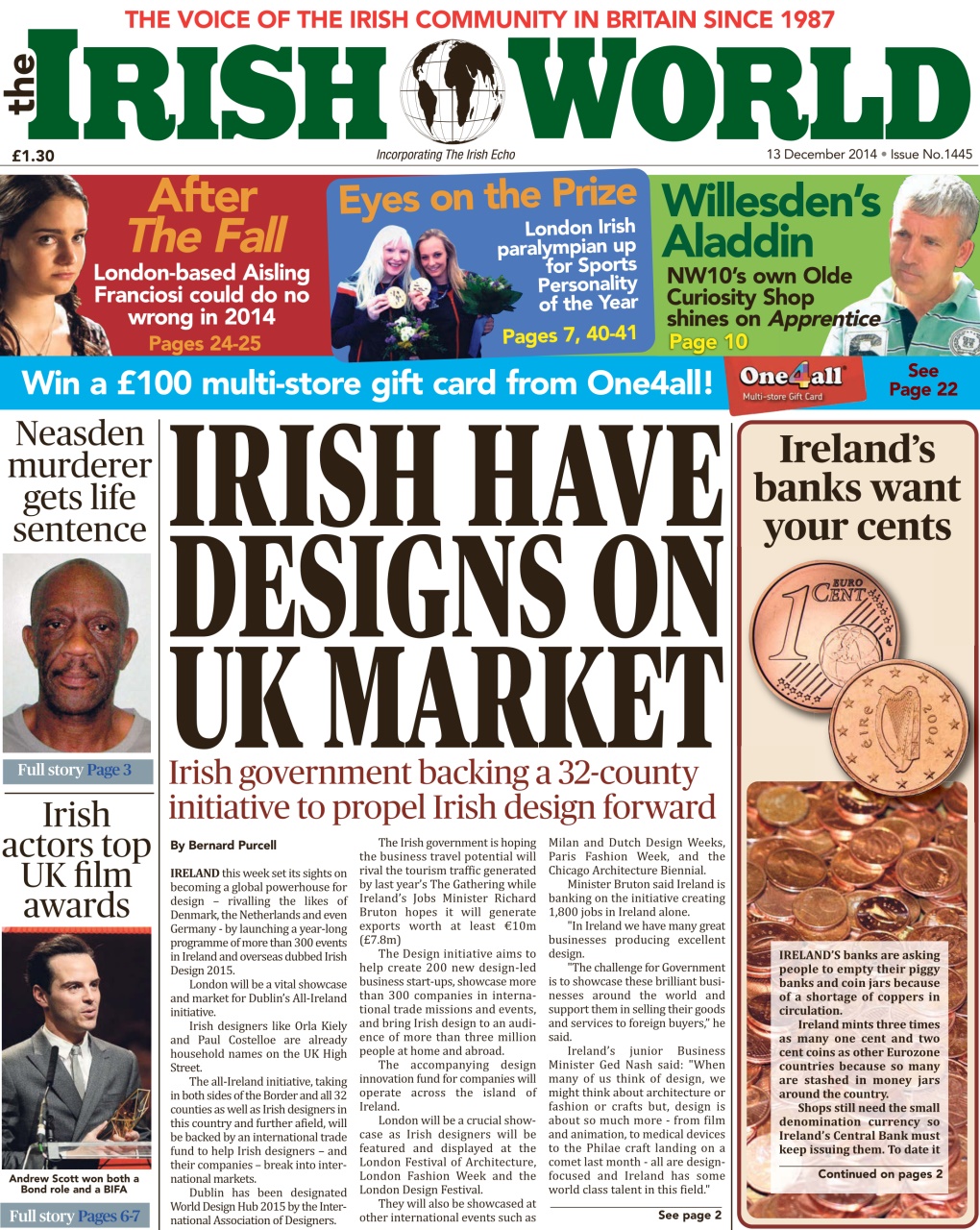 Irish World Preview Pages