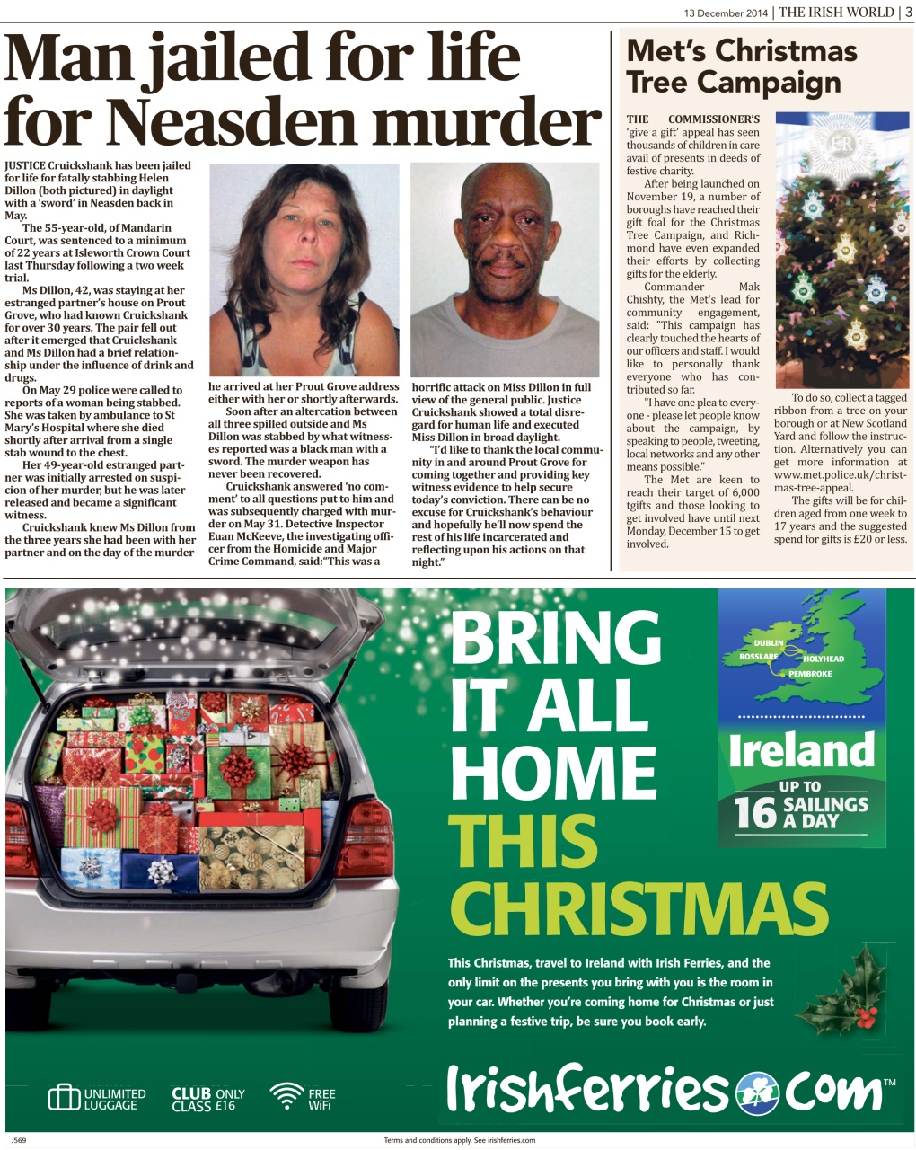 Irish World Preview Pages