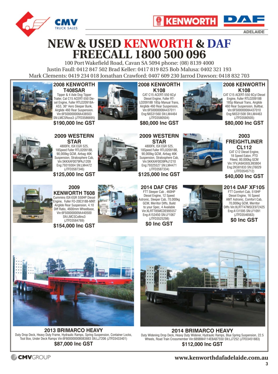 JUST TRUCKS Preview Pages