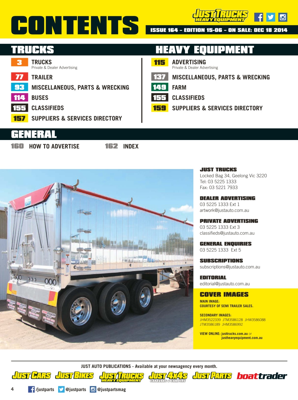 JUST TRUCKS Preview Pages