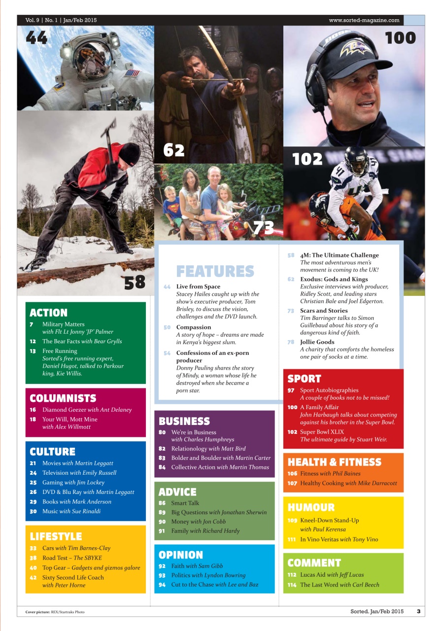 Sorted Magazine – The men's mag with morals Preview Pages