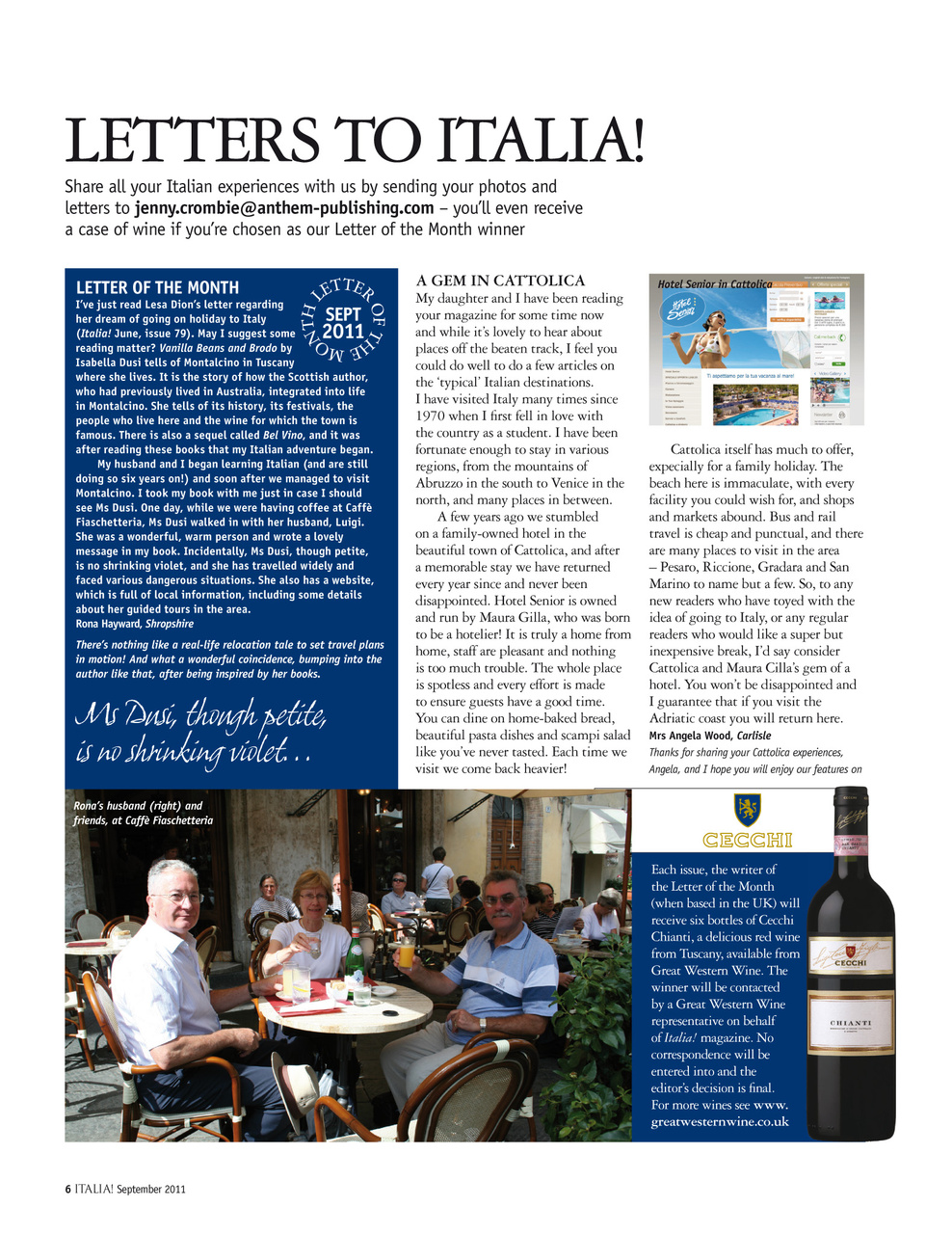 Italia! Preview Pages