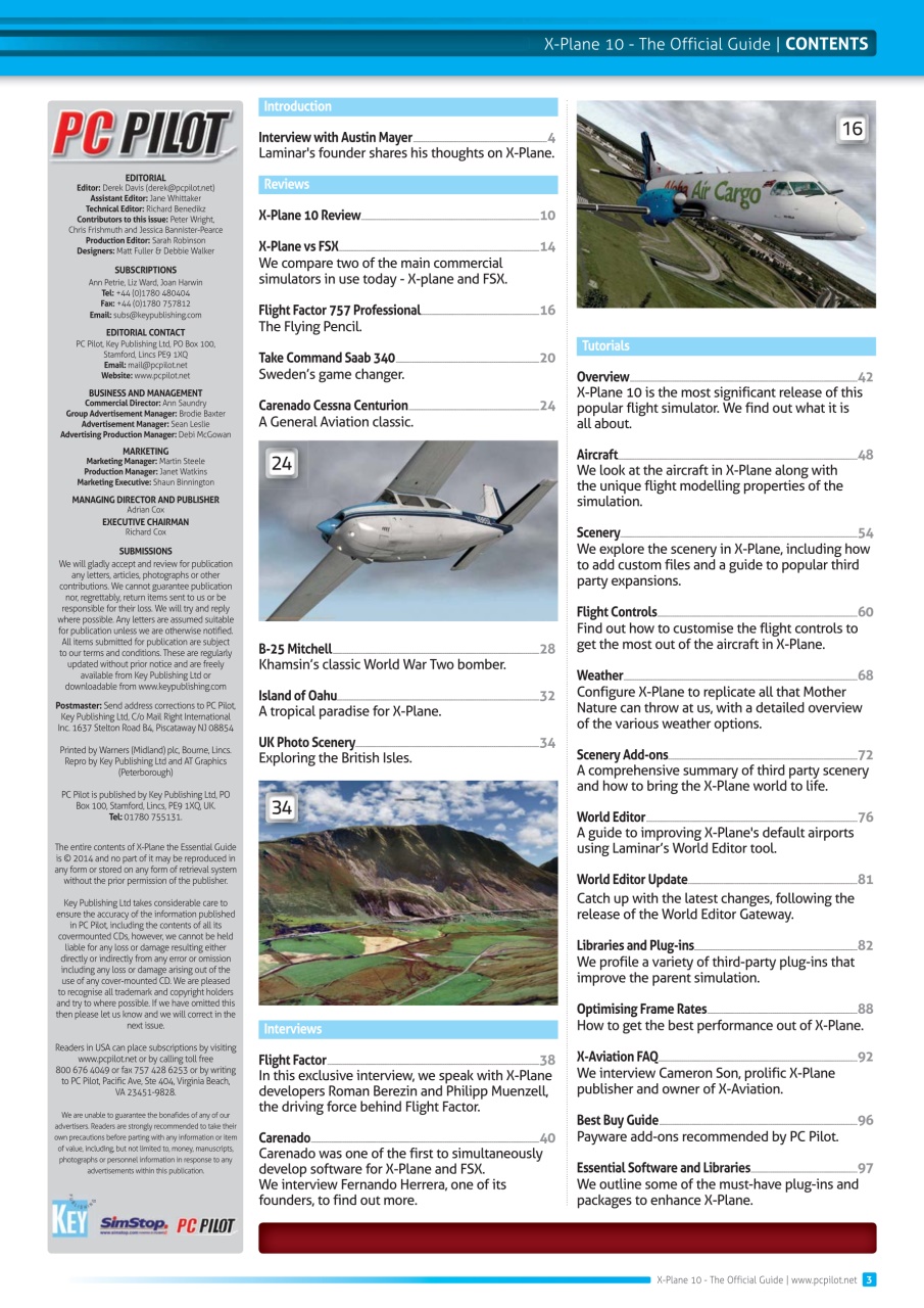 PC Pilot Preview Pages