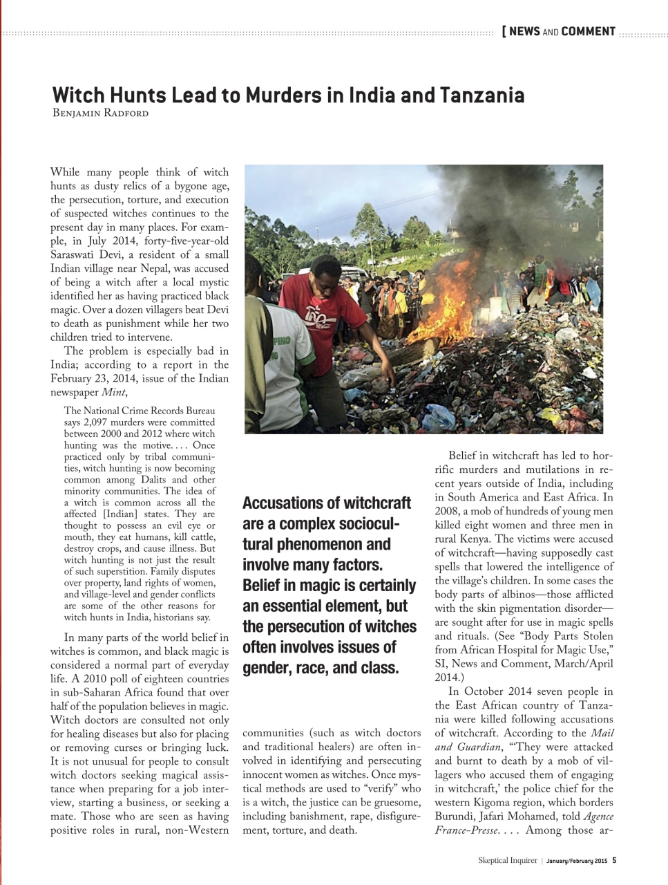 Skeptical Inquirer Preview Pages