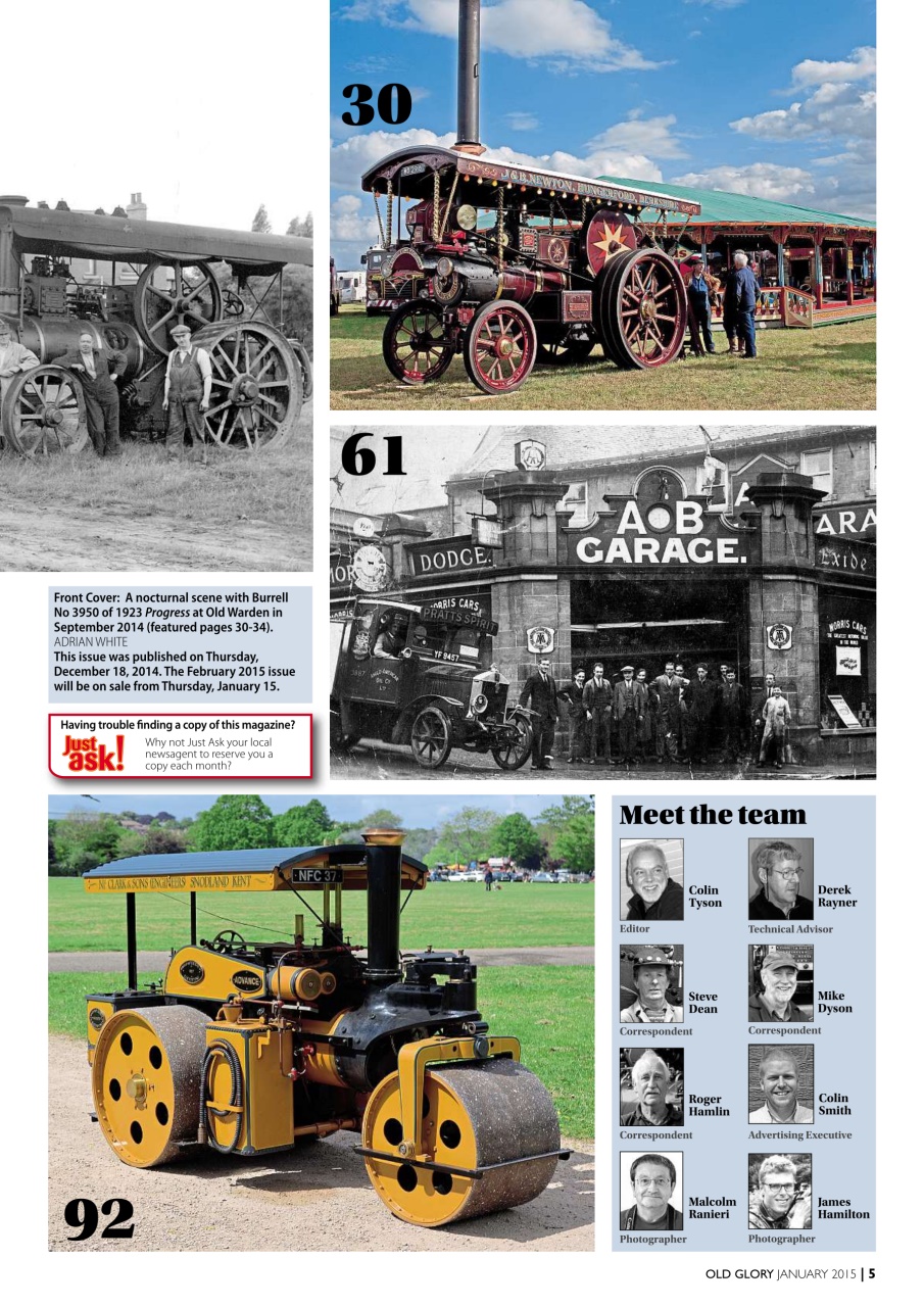 Old Glory Magazine Preview Pages