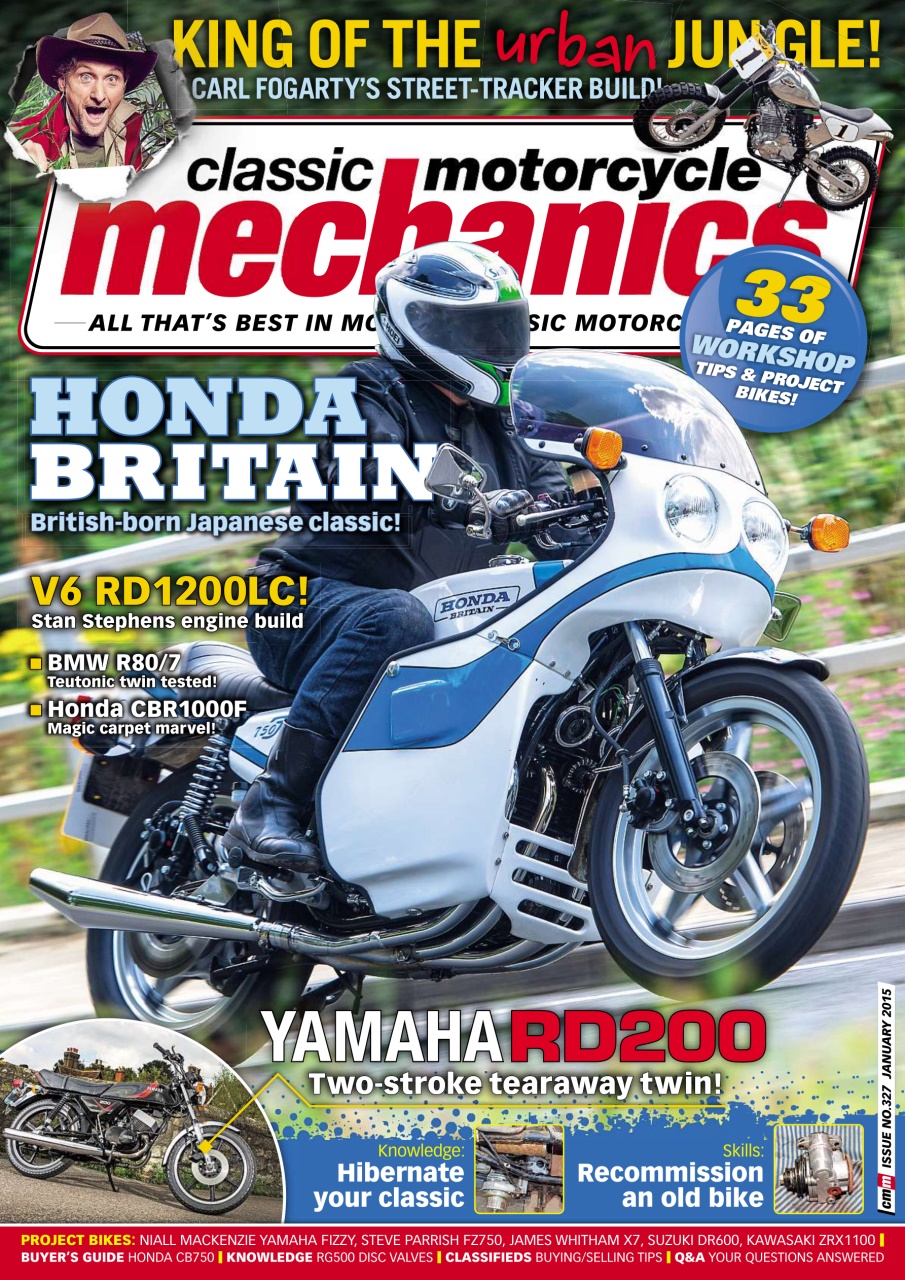 Classic Motorcycle Mechanics Preview Pages
