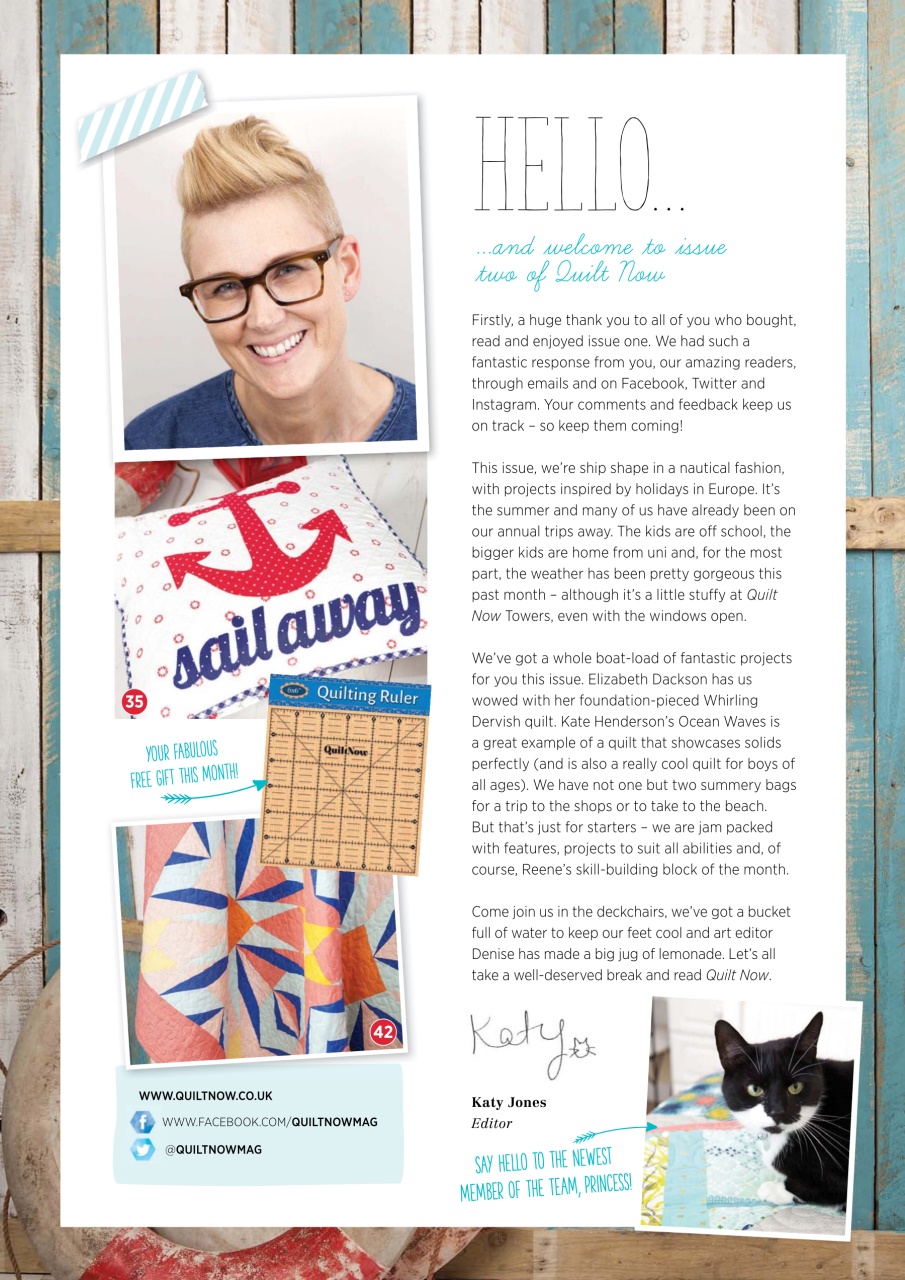 Quilt Now Preview Pages