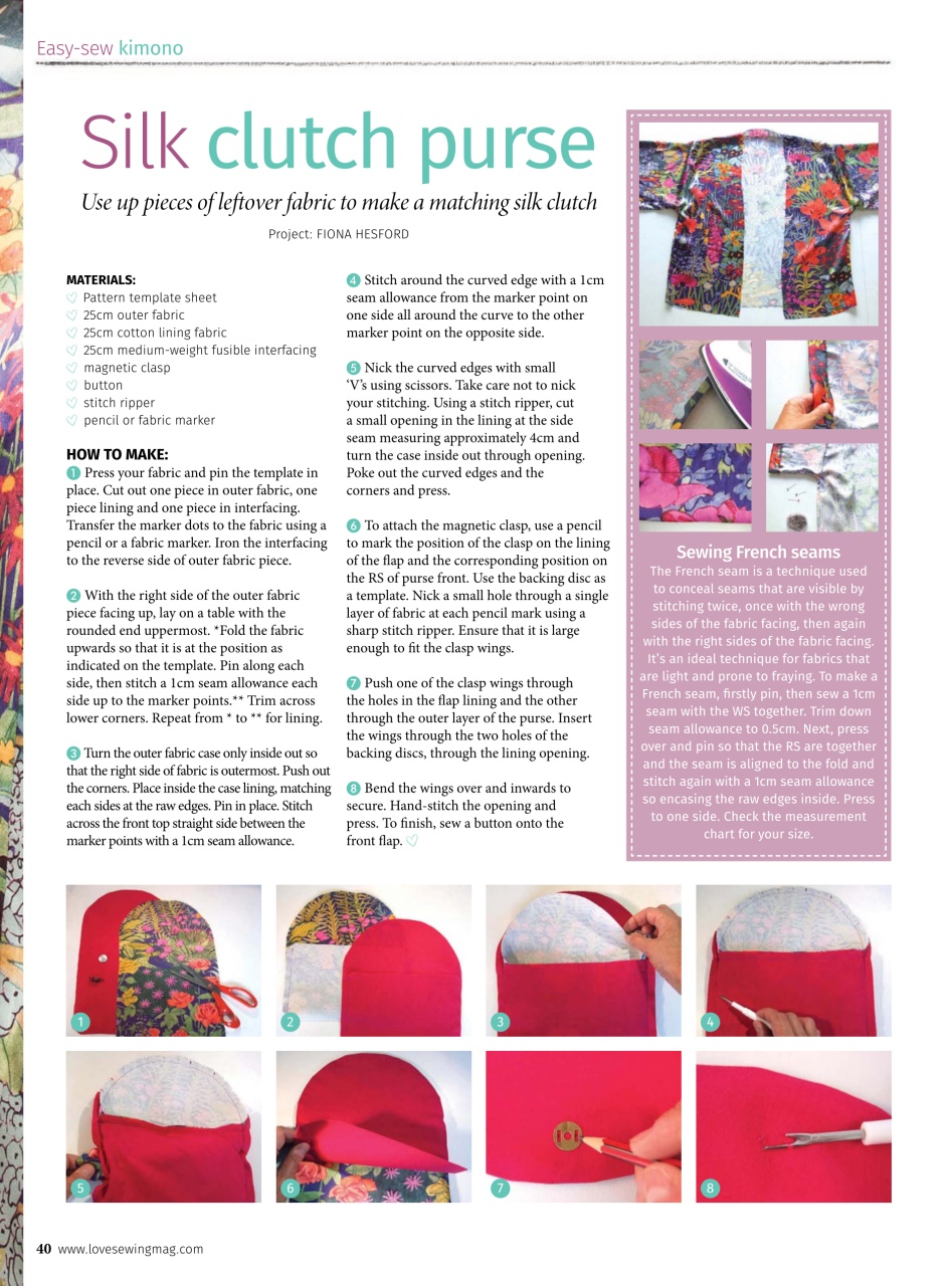 Love Sewing Preview Pages