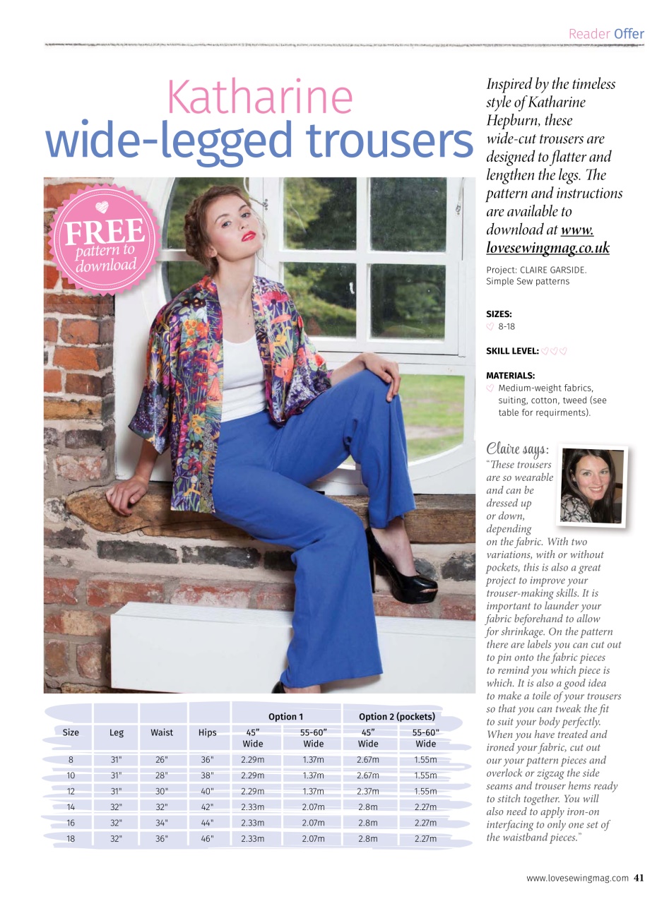 Love Sewing Preview Pages