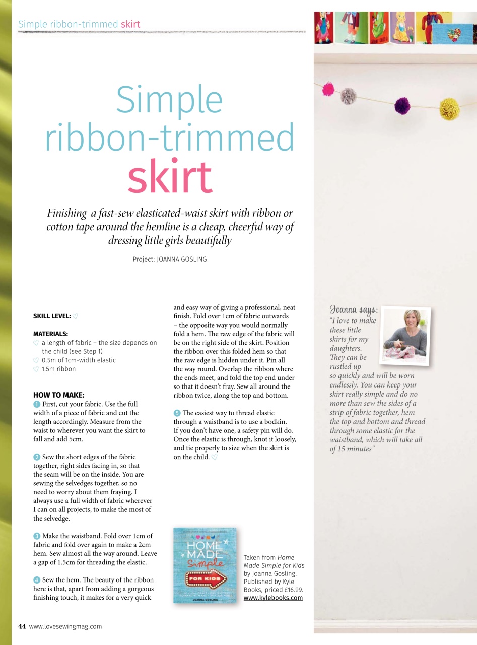 Love Sewing Preview Pages