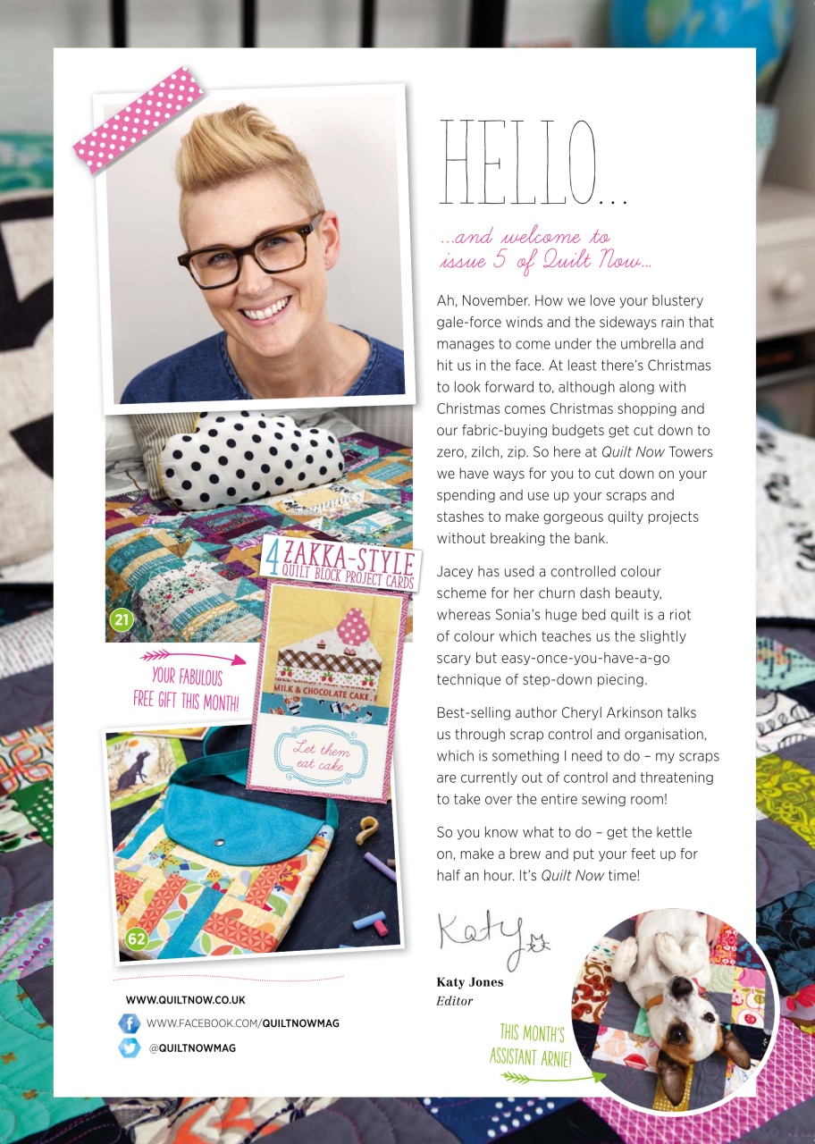 Quilt Now Preview Pages