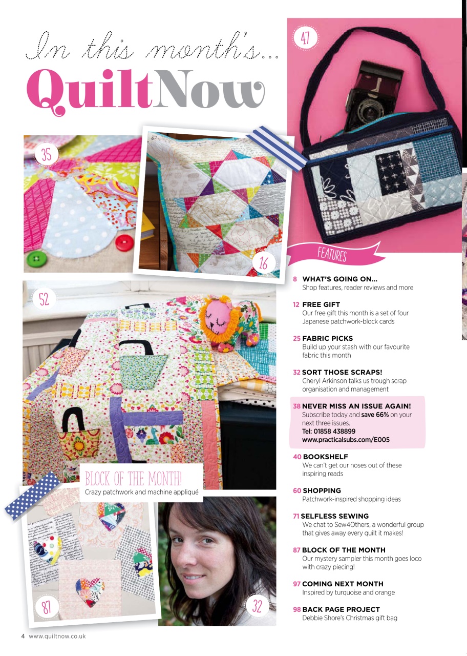 Quilt Now Preview Pages