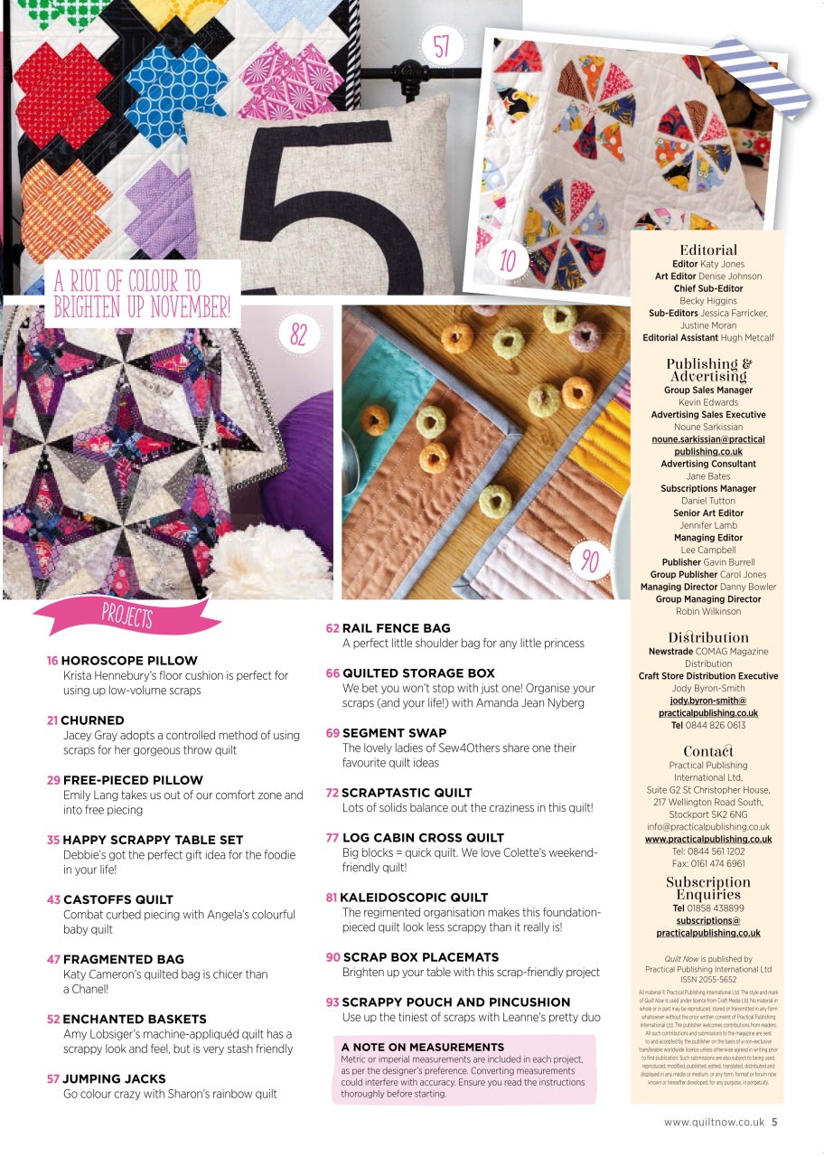 Quilt Now Preview Pages