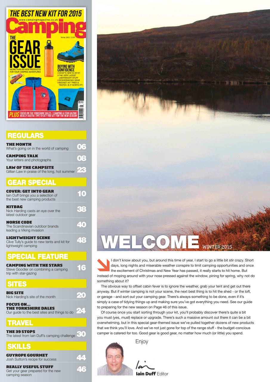 Camping Preview Pages