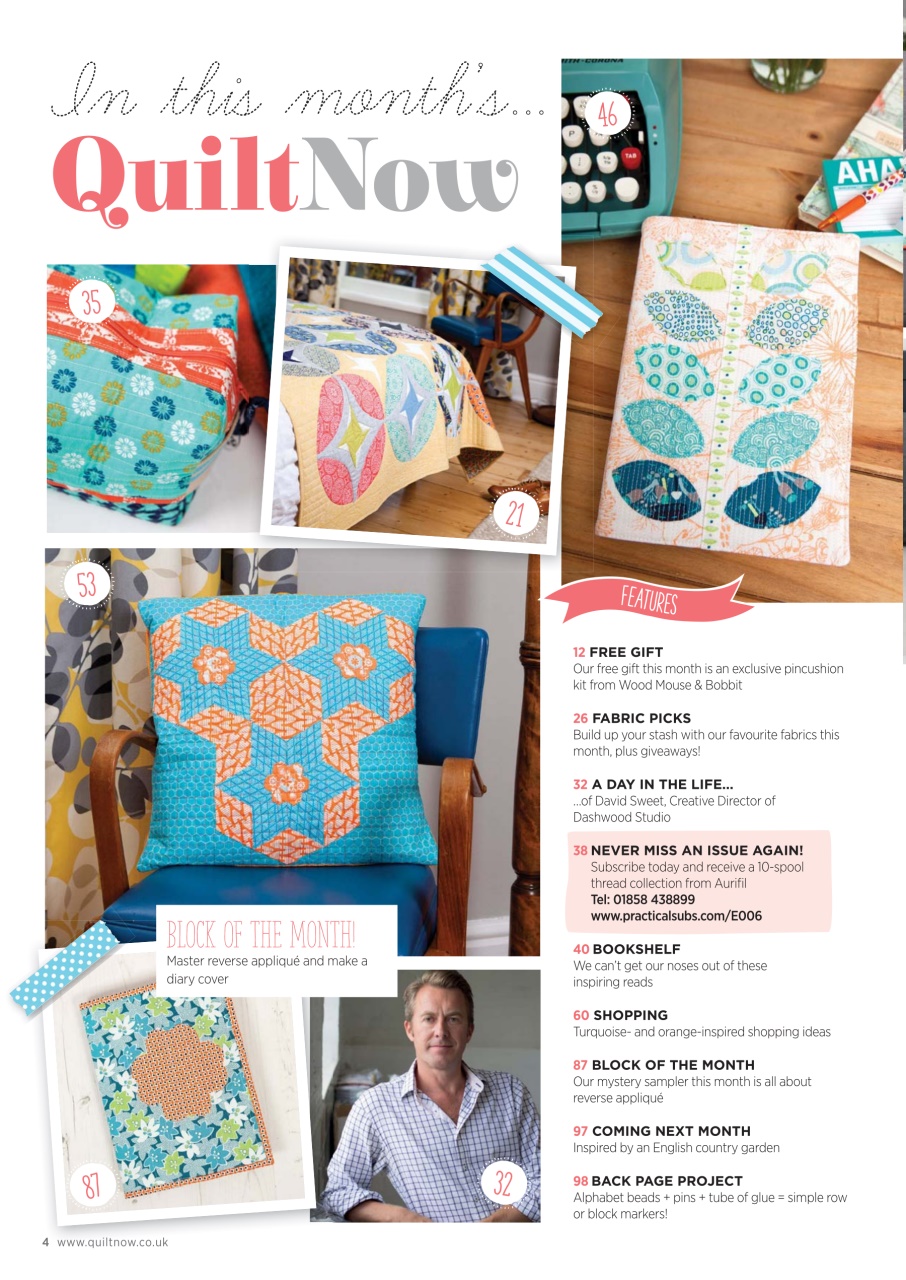 Quilt Now Preview Pages
