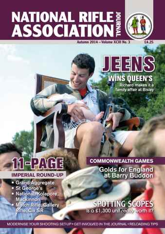 NRA Journal Autumn 2014 issue NRA Journal Autumn 2014