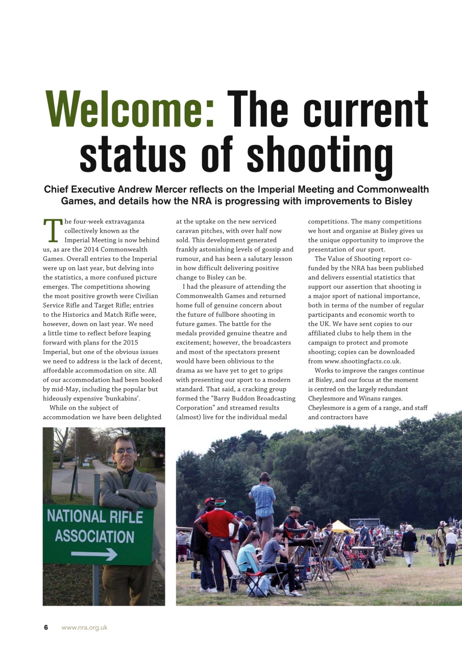 National Rifle Association Journal Preview Pages