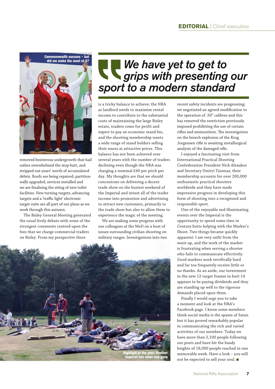 National Rifle Association Journal Preview Pages