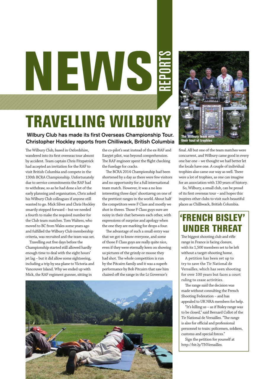 National Rifle Association Journal Preview Pages