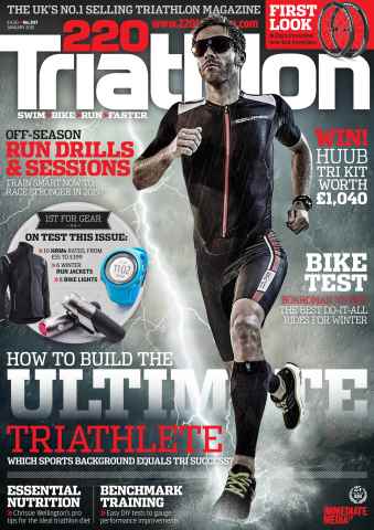 220 Triathlon Magazine issue January 2015