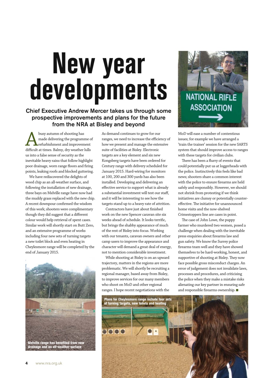 National Rifle Association Journal Preview Pages