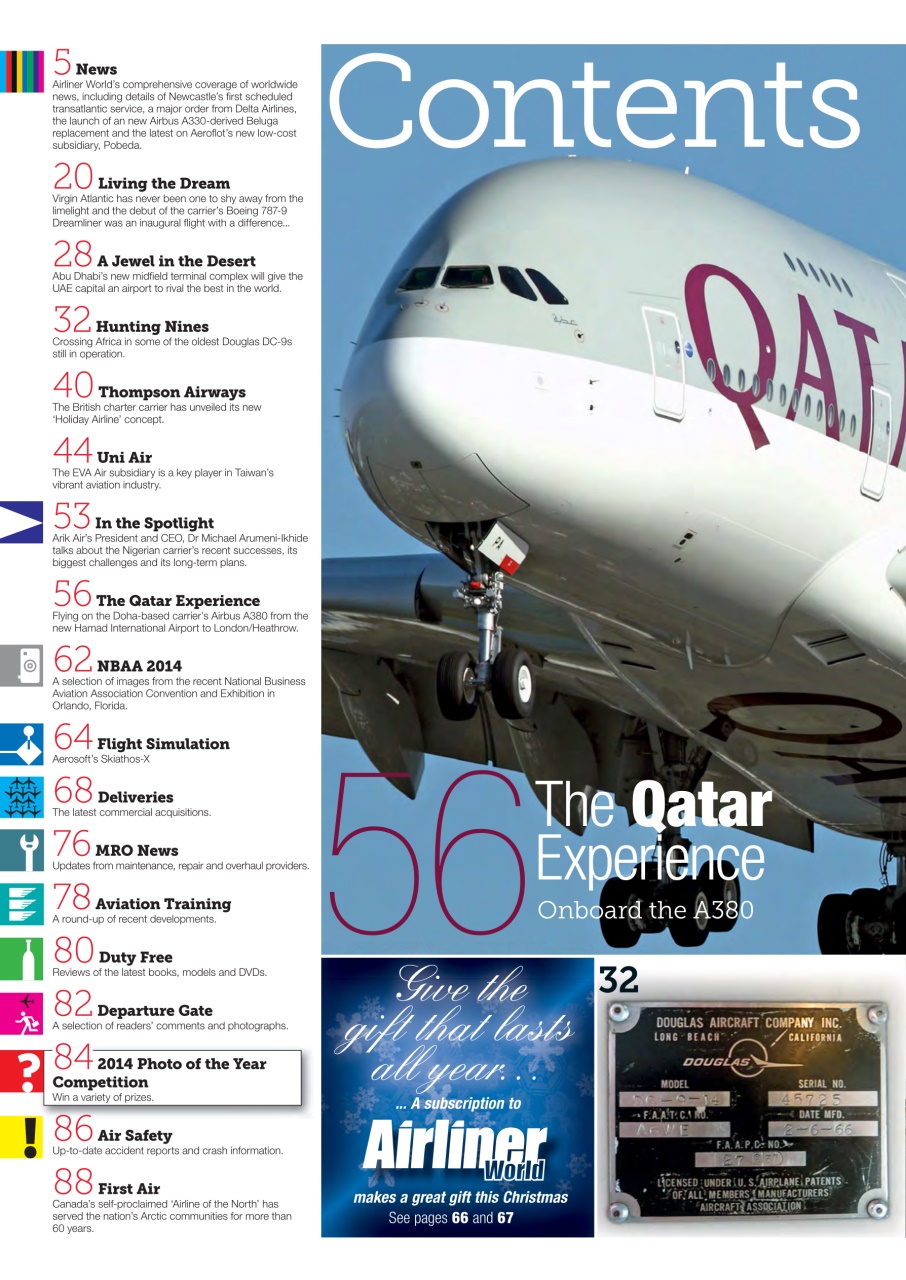 Airliner World Preview Pages