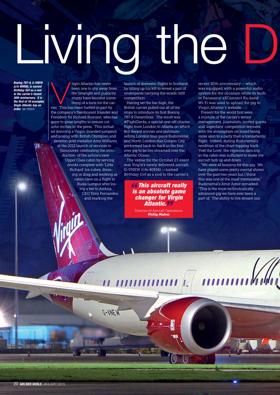 Airliner World Preview Pages