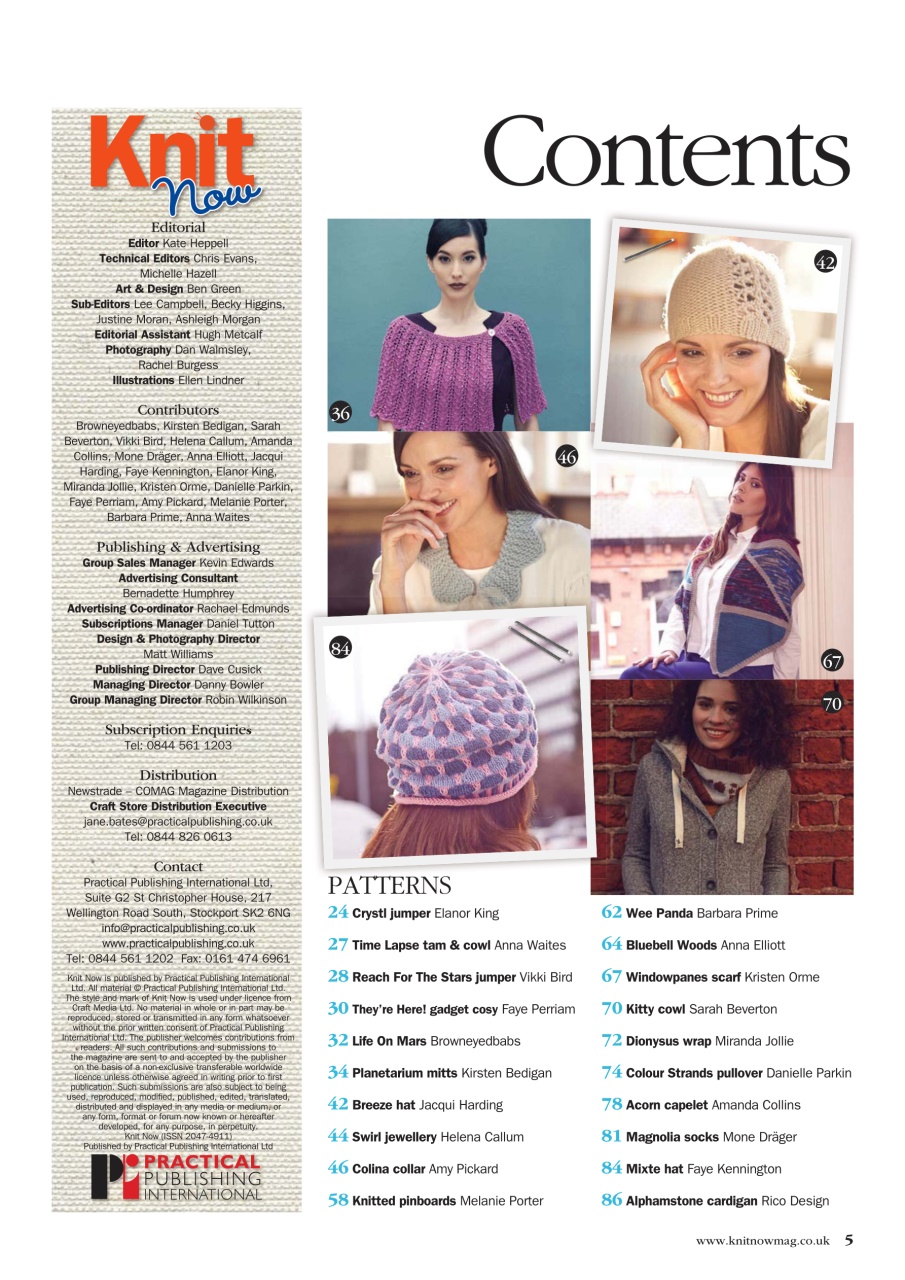 Knit Now Preview Pages