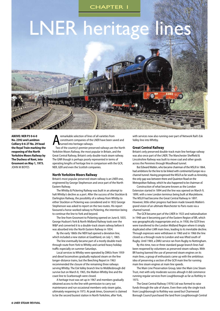 Heritage Railway Preview Pages