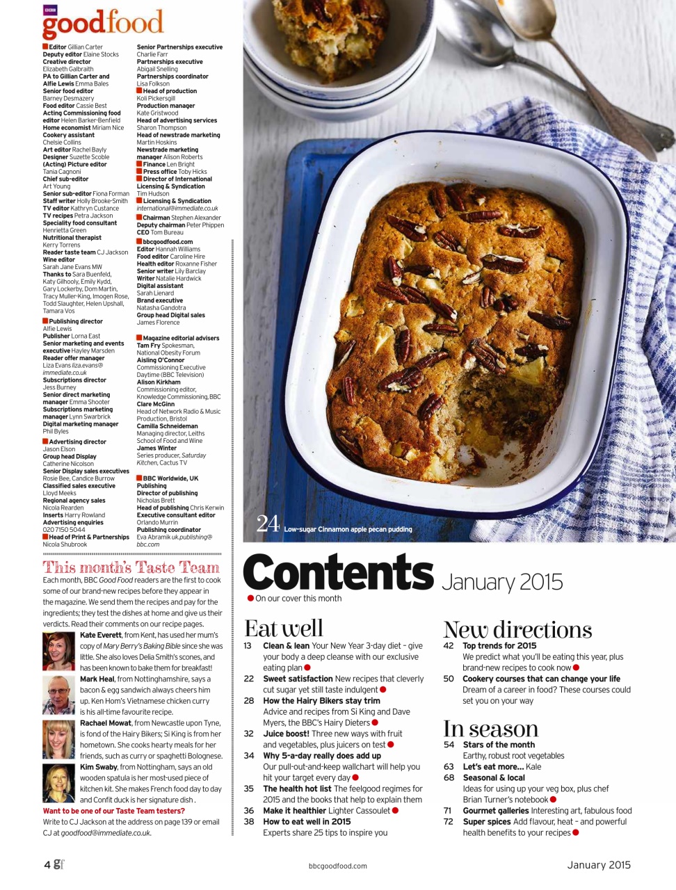 Good Food Magazine Preview Pages