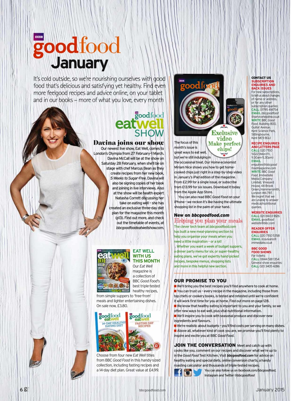 Good Food Magazine Preview Pages